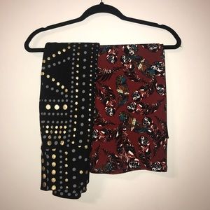LulaRoe Cassie Skirts XL - TWO for ONE price!